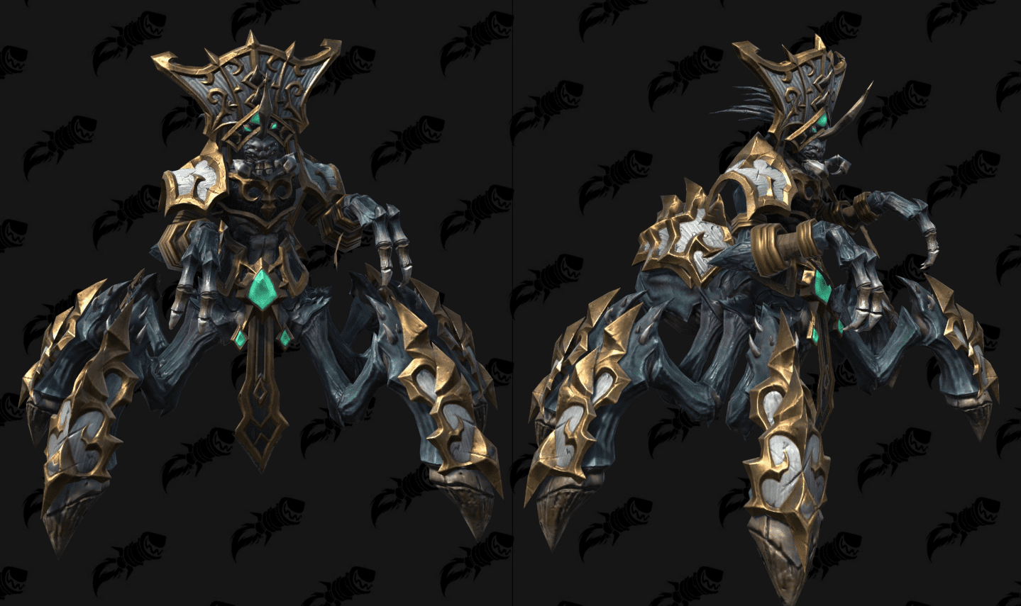 Warcraft III Reforged: Des modèles de nérubiens