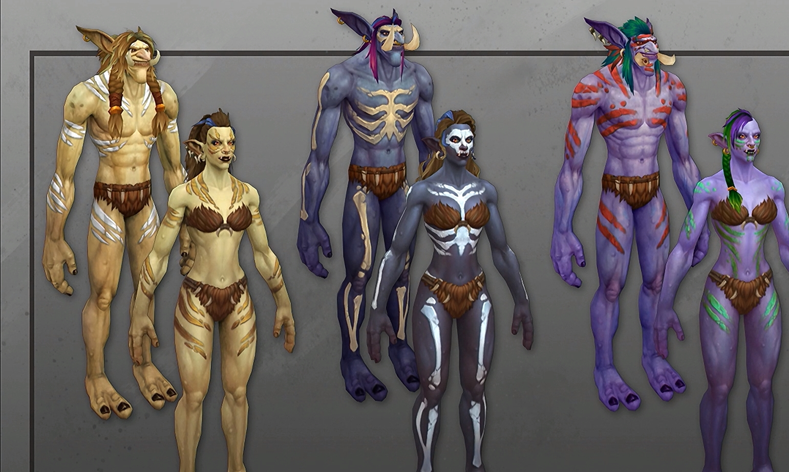 Shadowlands: Nouvelles options de personnalisation des races