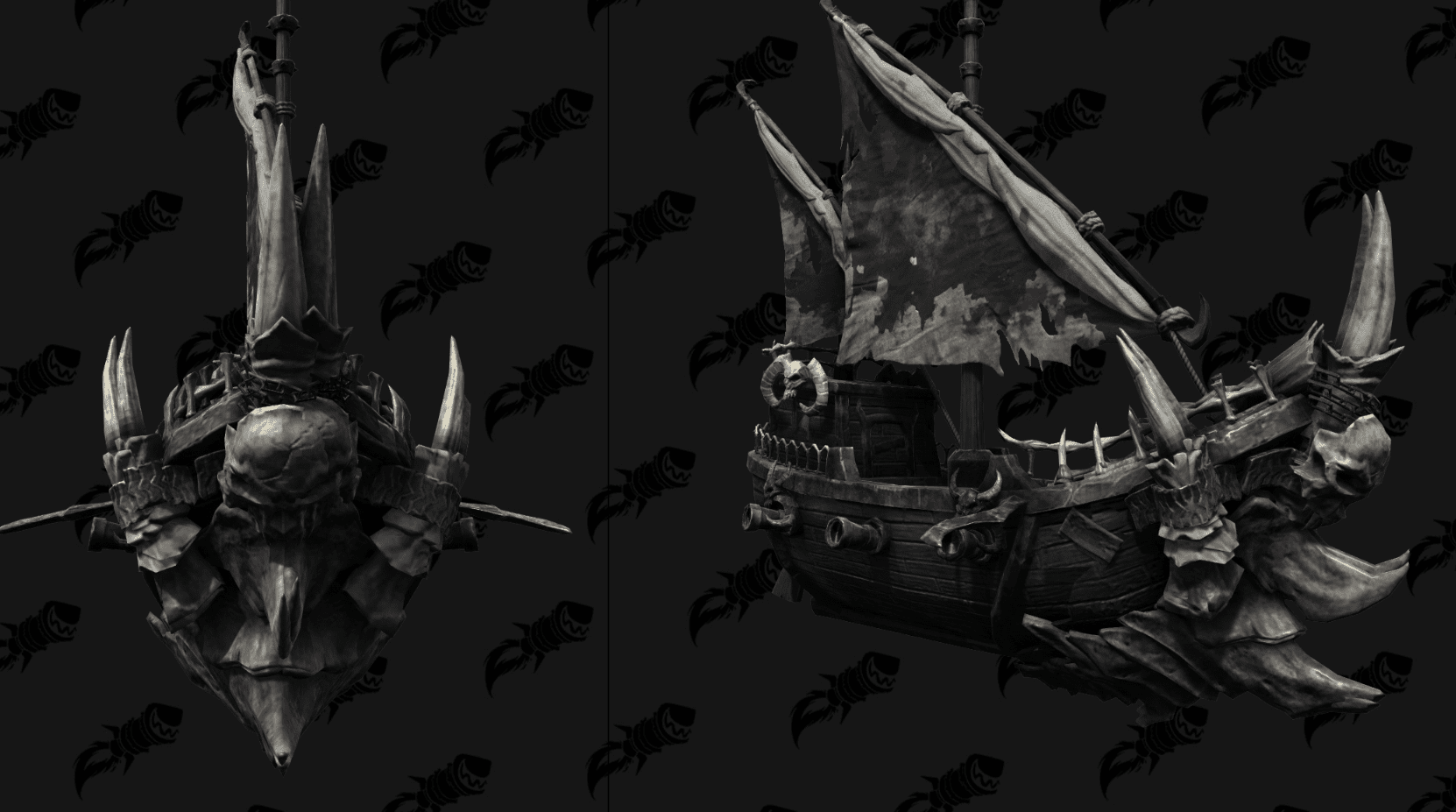 Warcraft III Reforged: Modèles de navires, balistes...