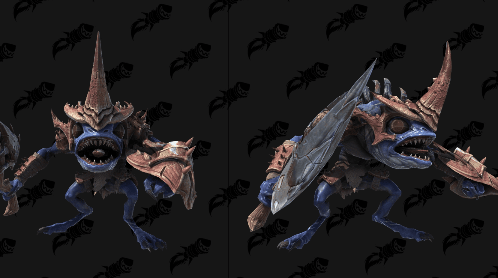 Warcraft III Reforged: Modèles des murlocs Mur'gul