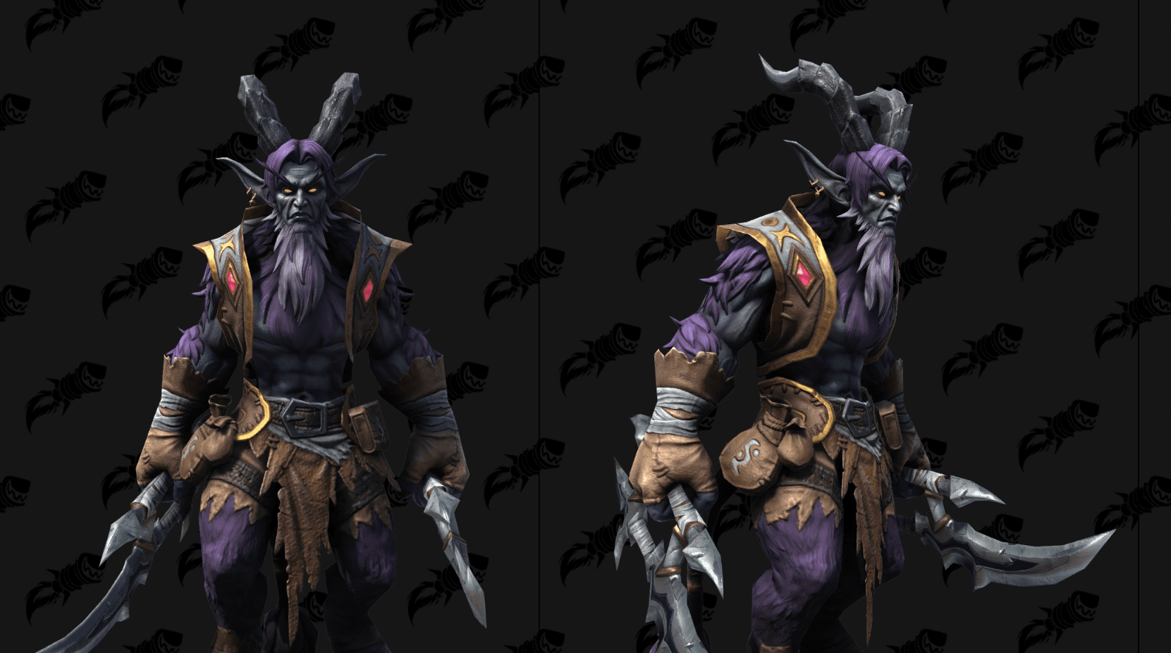 Warcraft III Reforged : Les modèles des Satyres