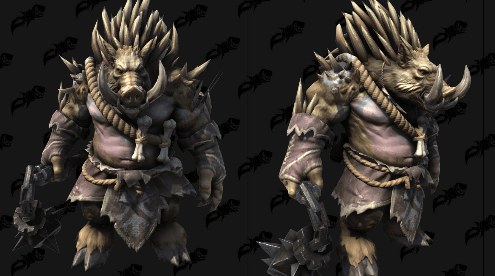 Warcraft III Reforged : Modèles de sangliers et de Hurans