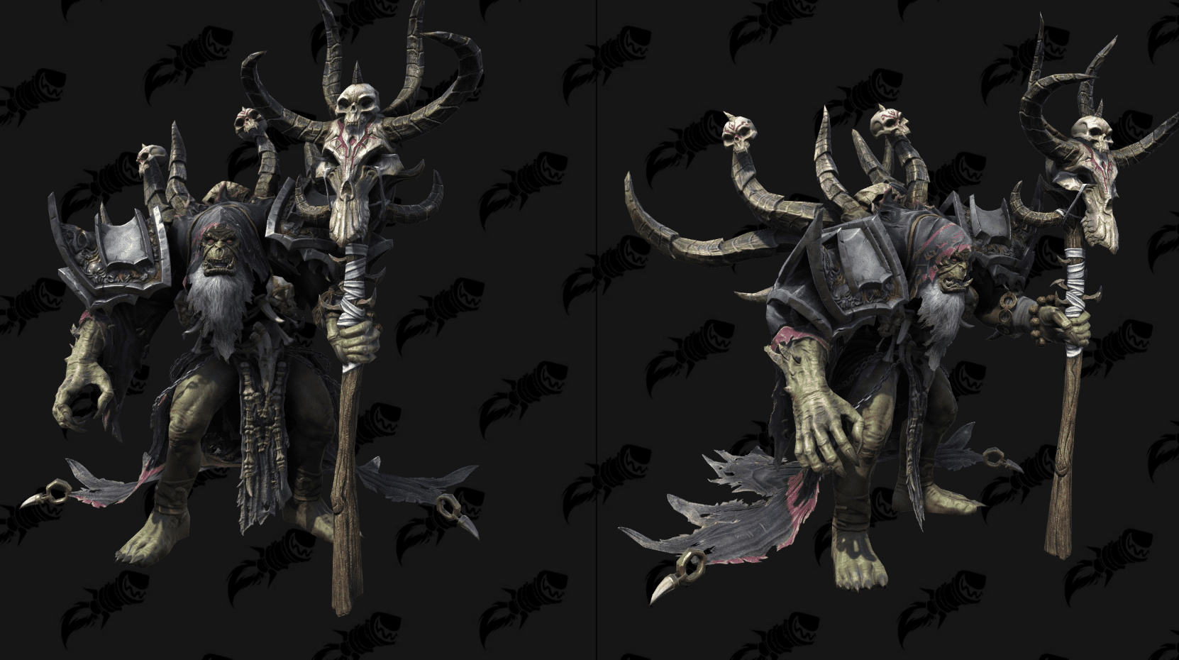 Warcraft III Reforged : Modèles des unités jouables et spéciales orcs