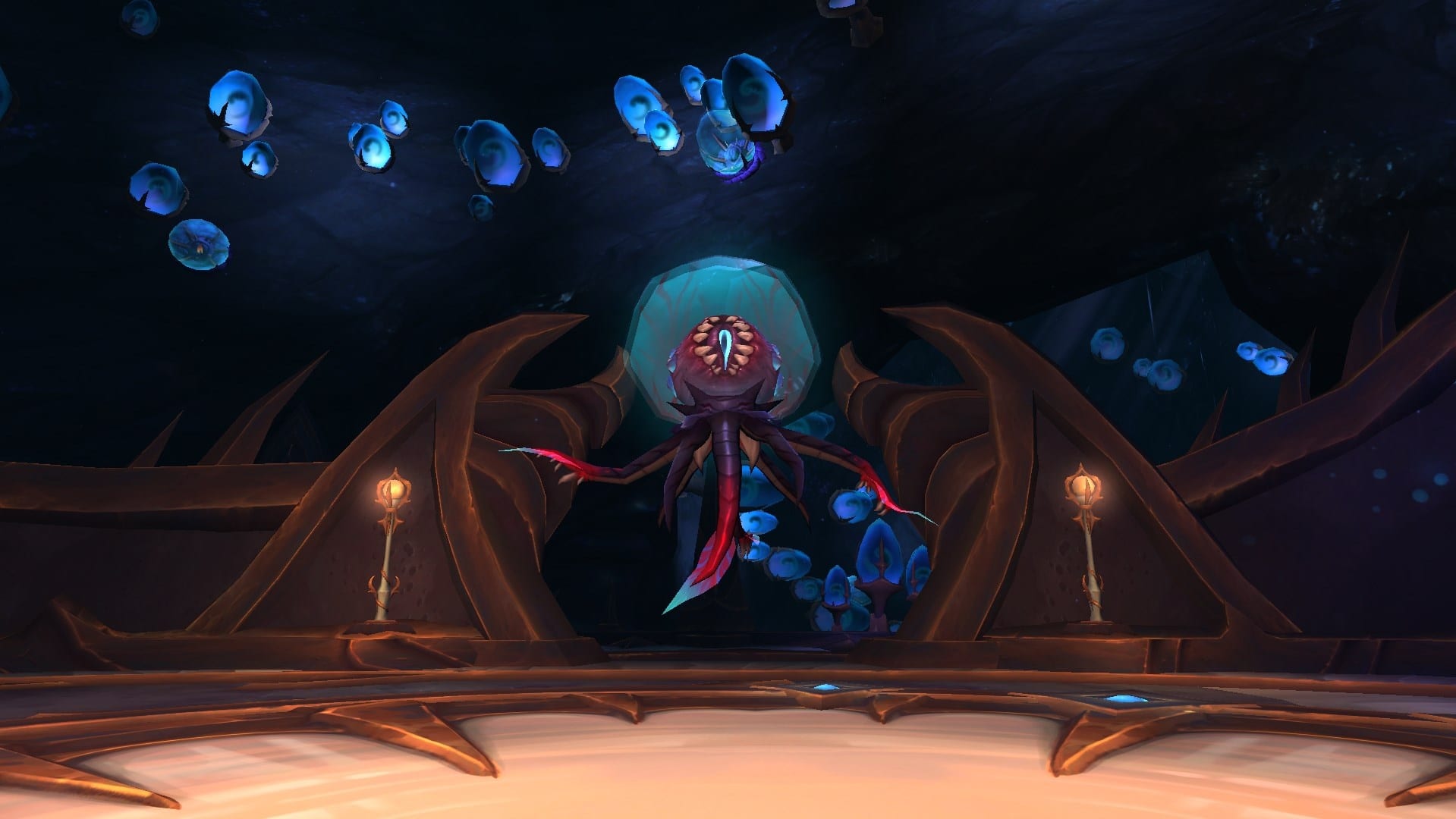 Nerfs d'Orgozoa, la Cour de la Reine et Azshara