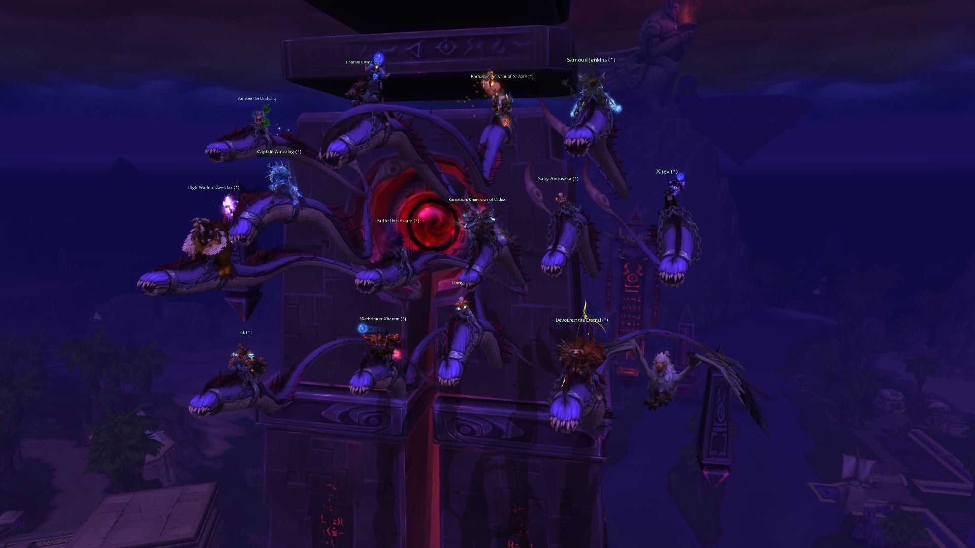 Gloire à l'écumeur de Ny'alotha : Des groupes du Discord Achievements accomplissent le haut-fait