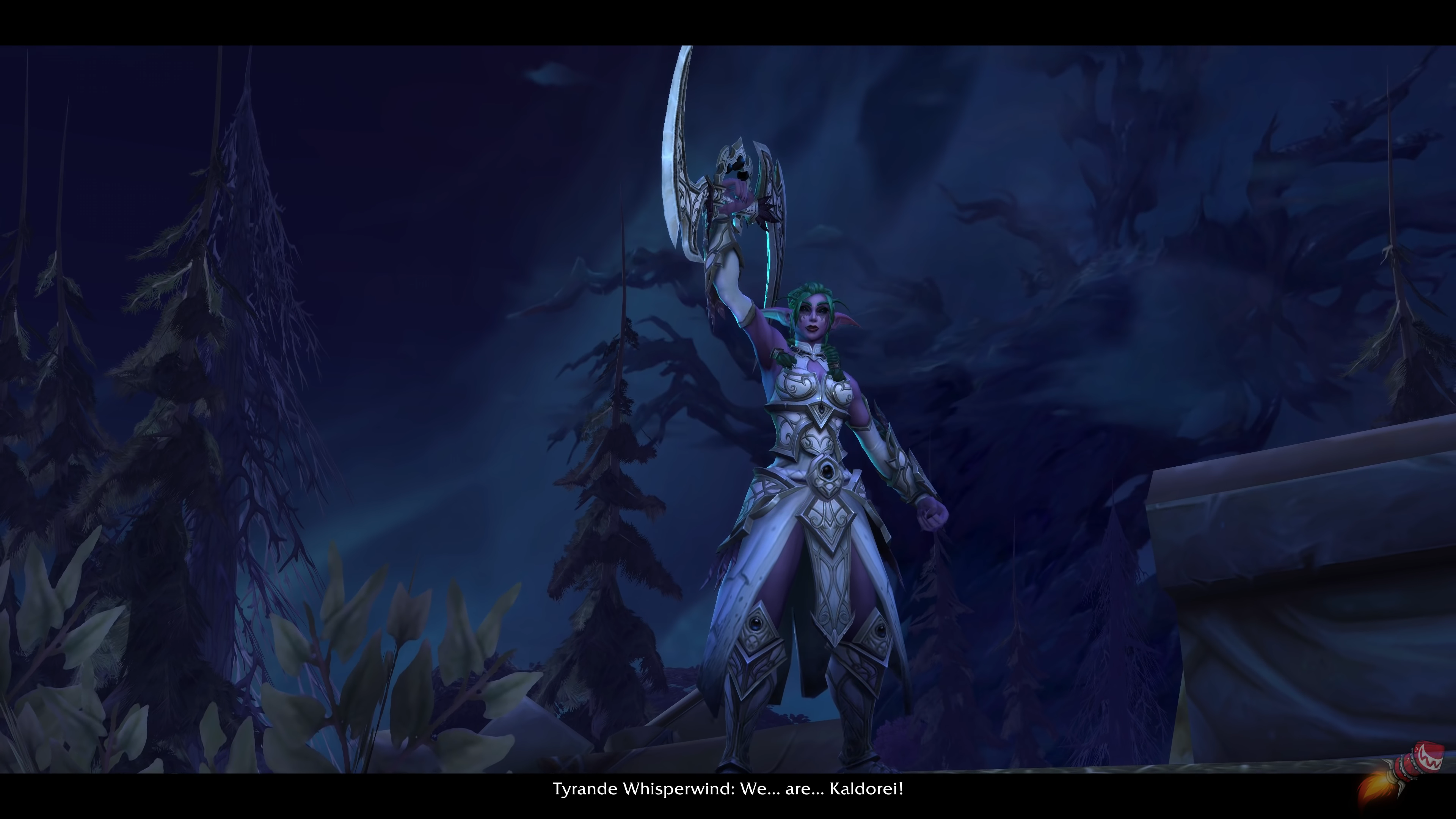 La cinématique finale du Front de Guerre de Sombrivage disponible en jeu