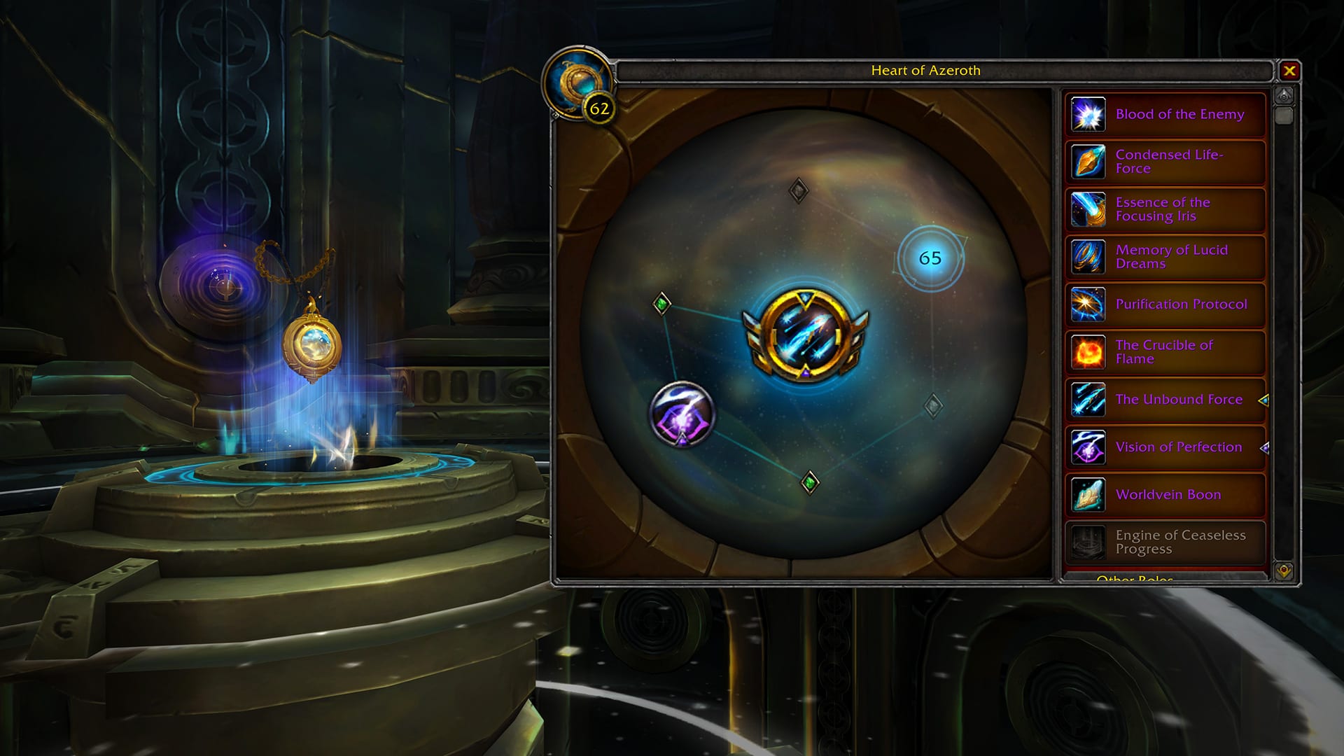 Un correctif déployé sur les échos de Ny'alotha