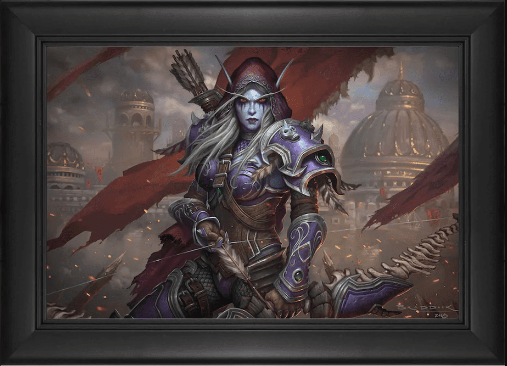 Blizzard Gear Store : Ajout de nouvelles oeuvres d'art pour Sylvanas et Anduin