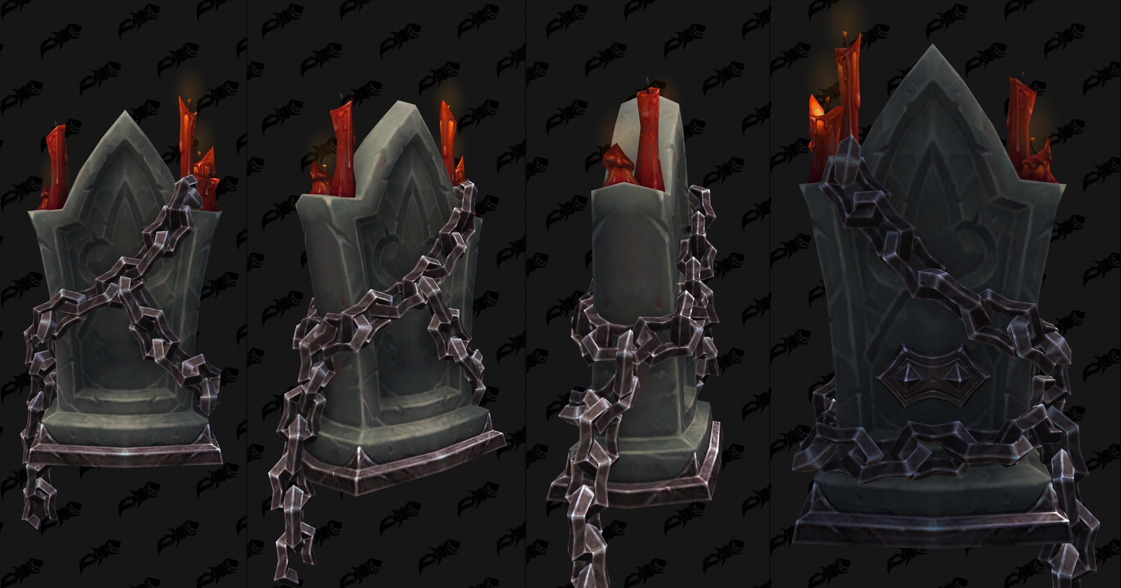 Shadowlands : Modèles des capes transmogrifiables des congrégations