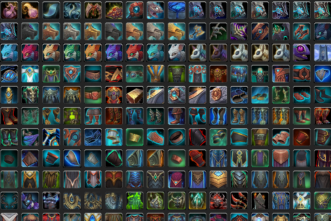 Shadowlands : Plus de 700 nouvelles icônes !