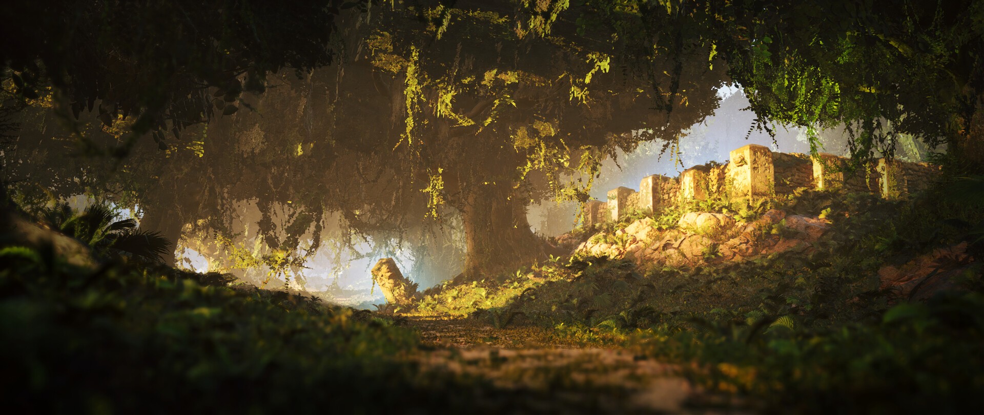 Unreal Engine 4 : la Vallée de Strangleronce par Dronmo