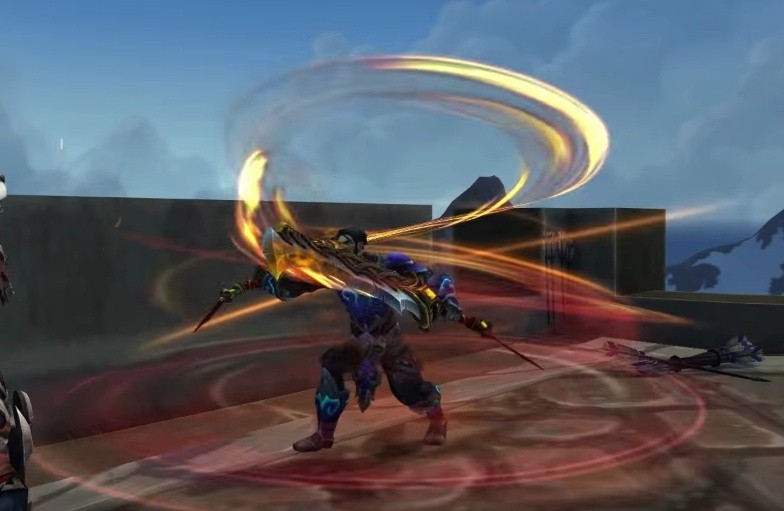 Shadowlands : Le Guerrier Fureur peut manier deux armes à une main