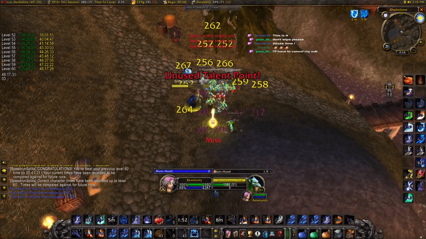 Classic : Niveau 1 à 60 en 48 heures