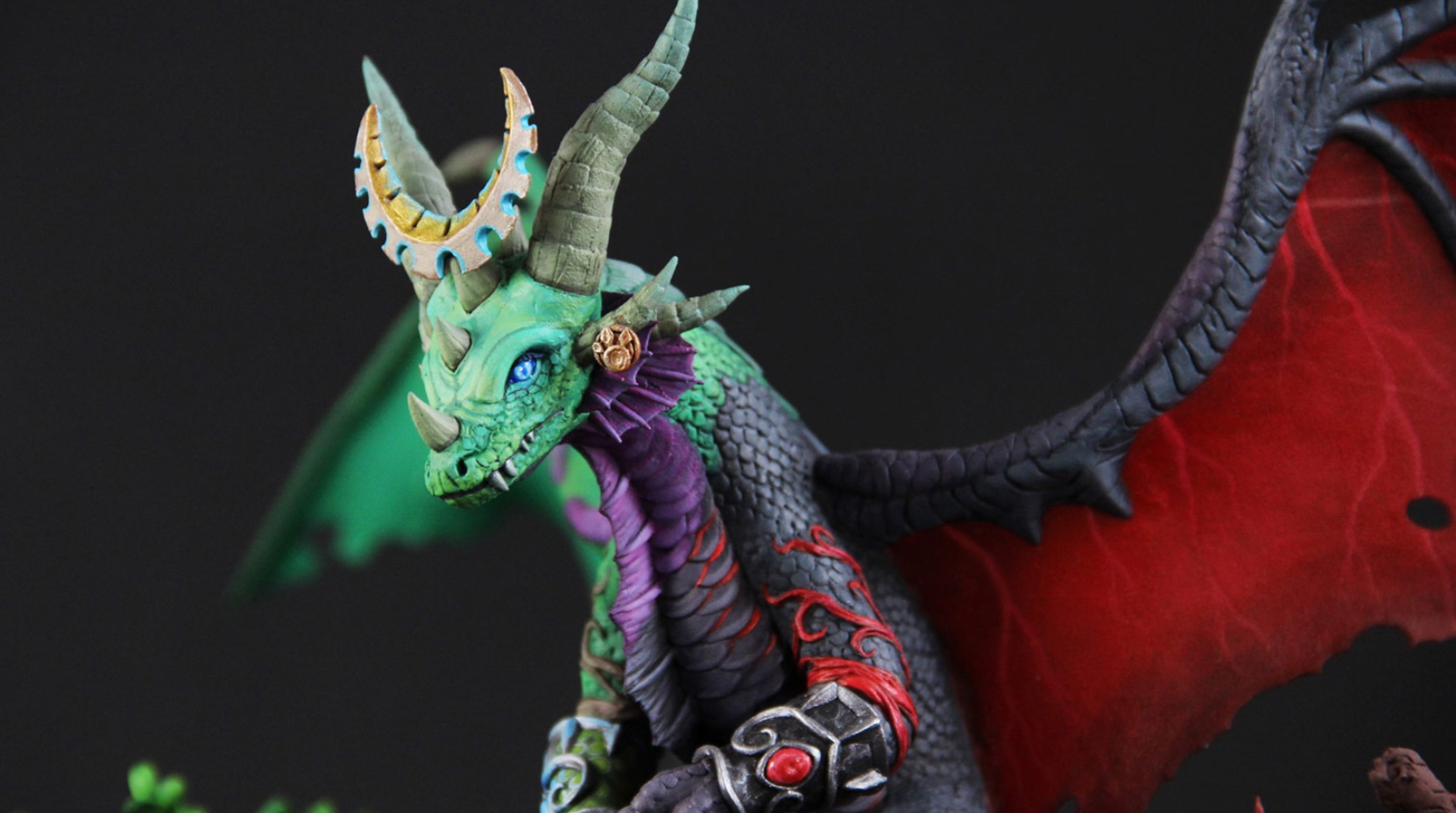 Sculpture d'Ysera la Rêveuse