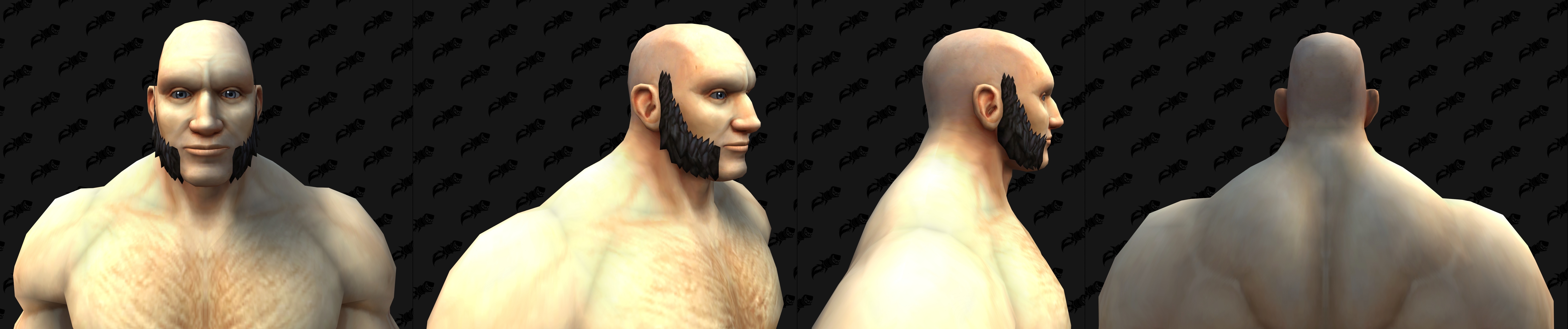 Shadowlands : Nouvelles personnalisations pour les humains Rouflaquettes et Sourcils