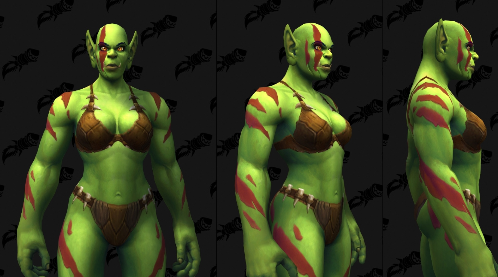 Shadowlands : Options de personnalisations pour les Orques, Vulpérins et Elfes de Sang