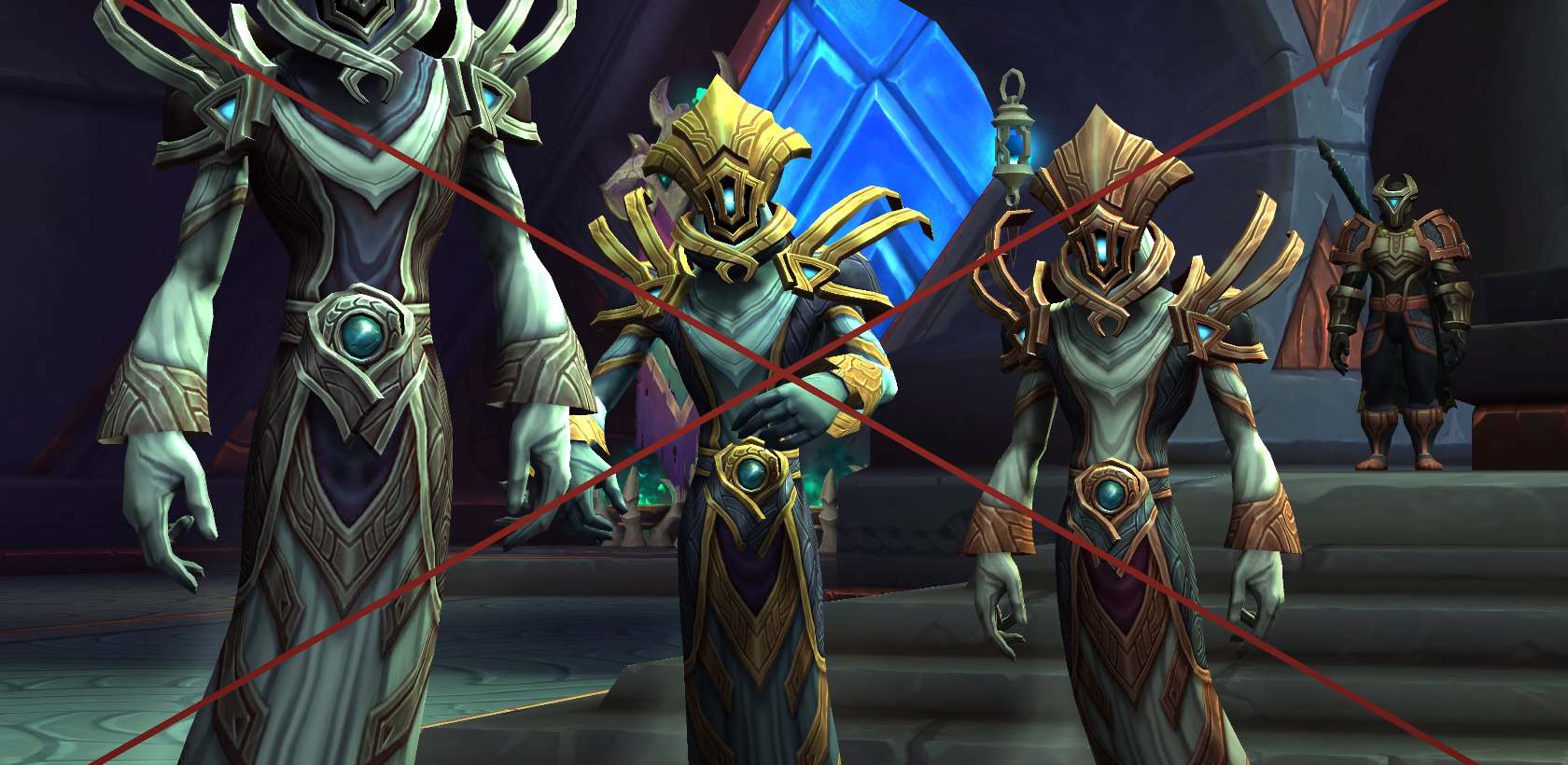 Shadowlands : Une courte cinématique de l'arrivée de Bolvar à Oribos