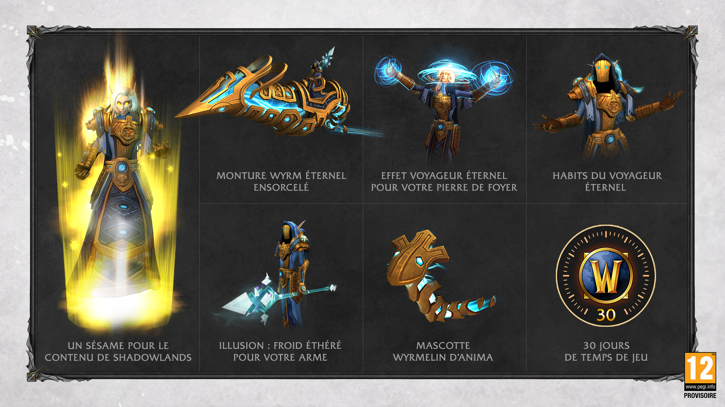 Shadowlands : Expédition des éditions collectors dès le 13 octobre