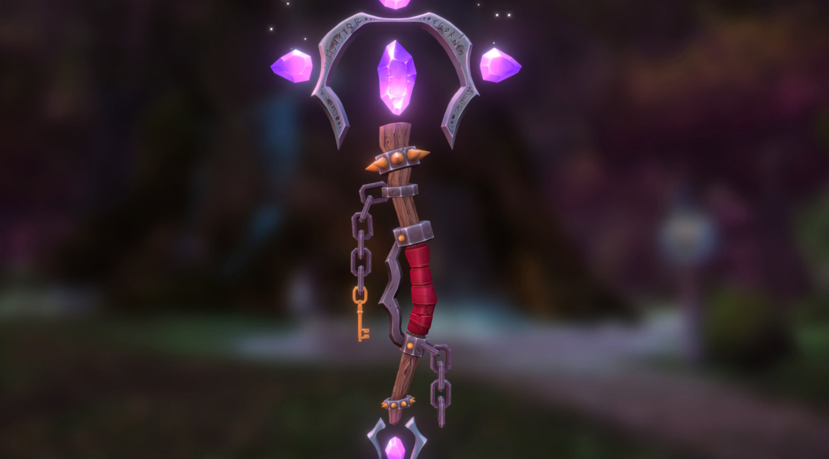 Shadowlands : Transmogrifications des Baguettes avec d'autres types d'armes