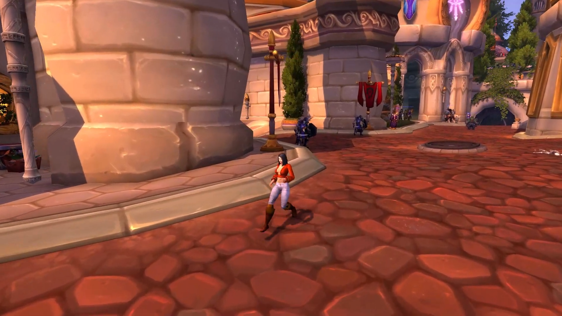 Shadowlands : Nouvelle animation de marche à reculons