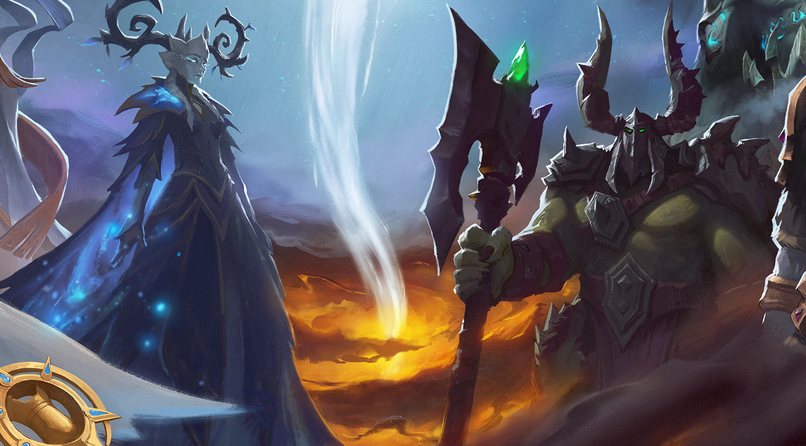 Shadowlands : Écran de chargement de l'Ombreterre