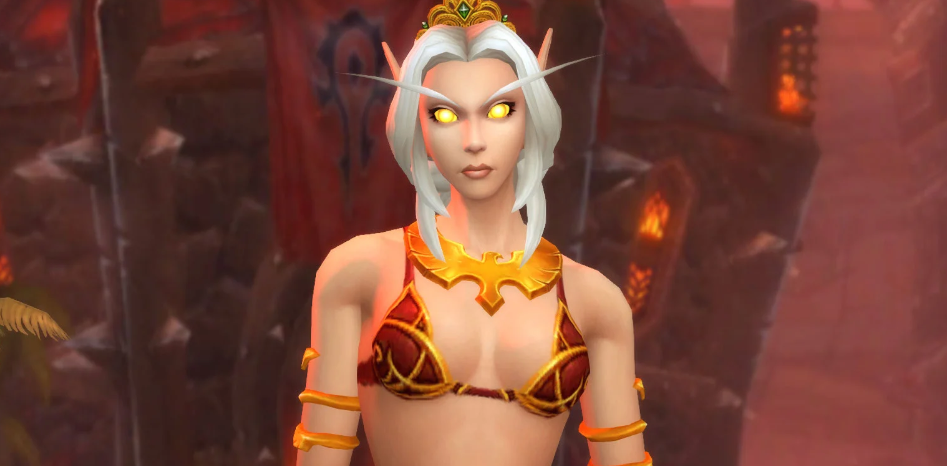 Options de personnalisation : Elfe de Sang