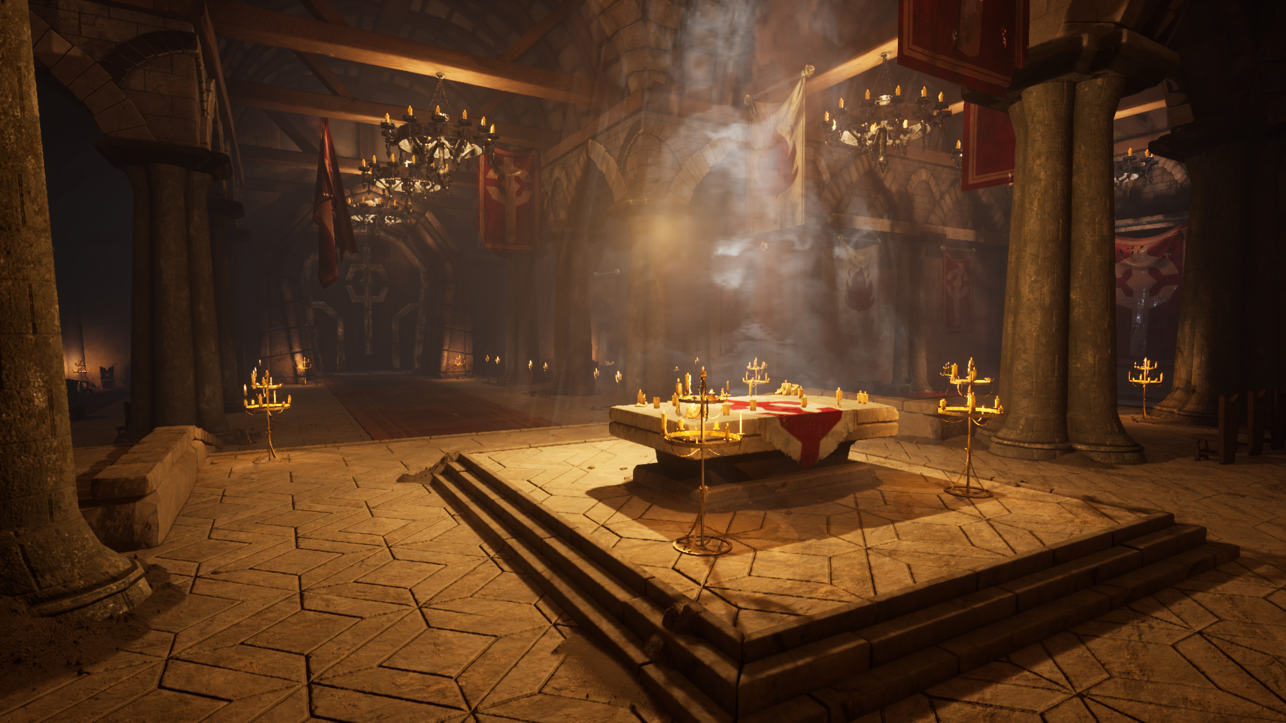 Reproduction du Monastère écarlate sous Unreal Engine 4