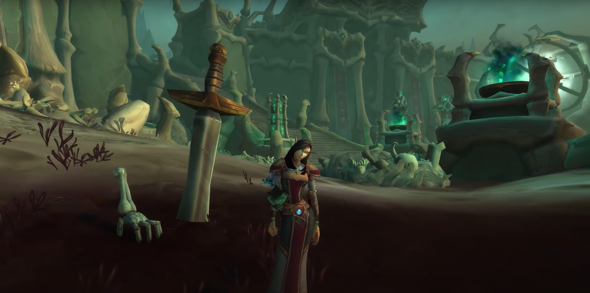 Fléau-de-chagrin : Obtenir l'épée à deux mains de Maldraxxus