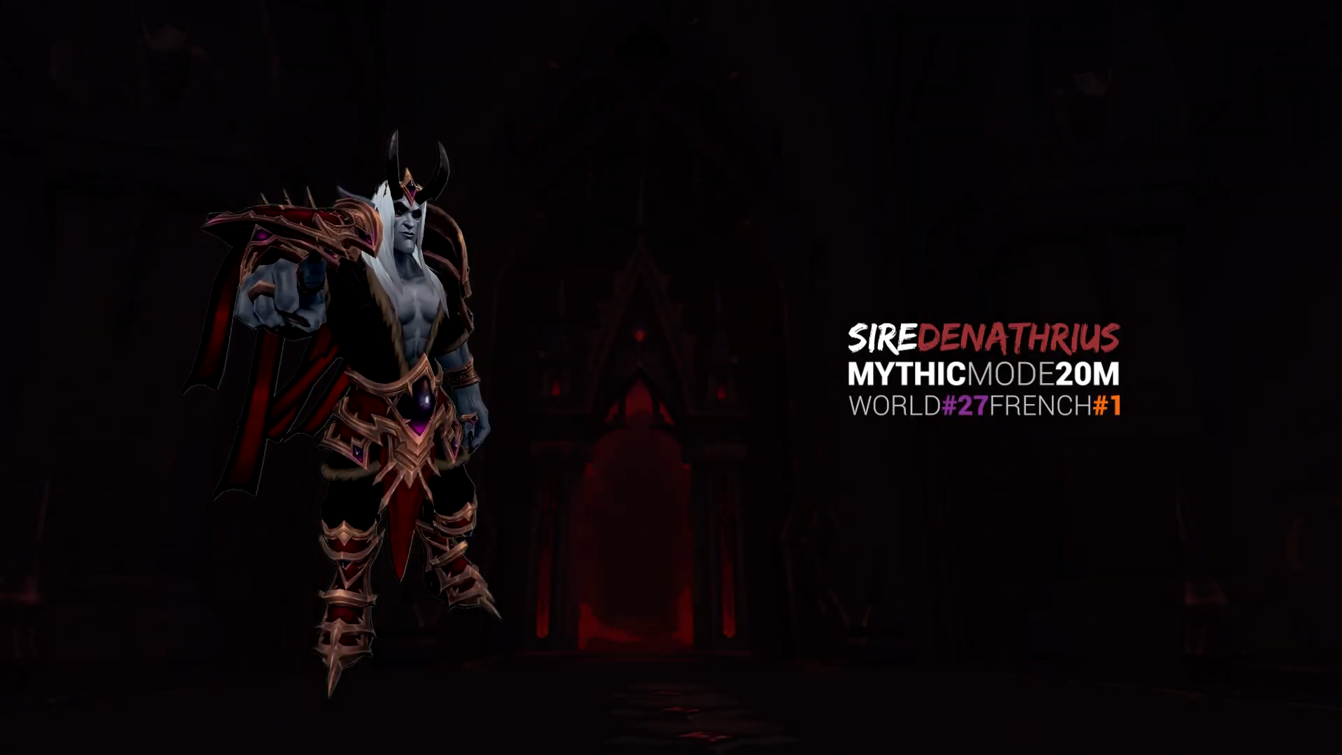 Château Nathria : Zero Empathy remporte le First FR sur Sire Denathrius