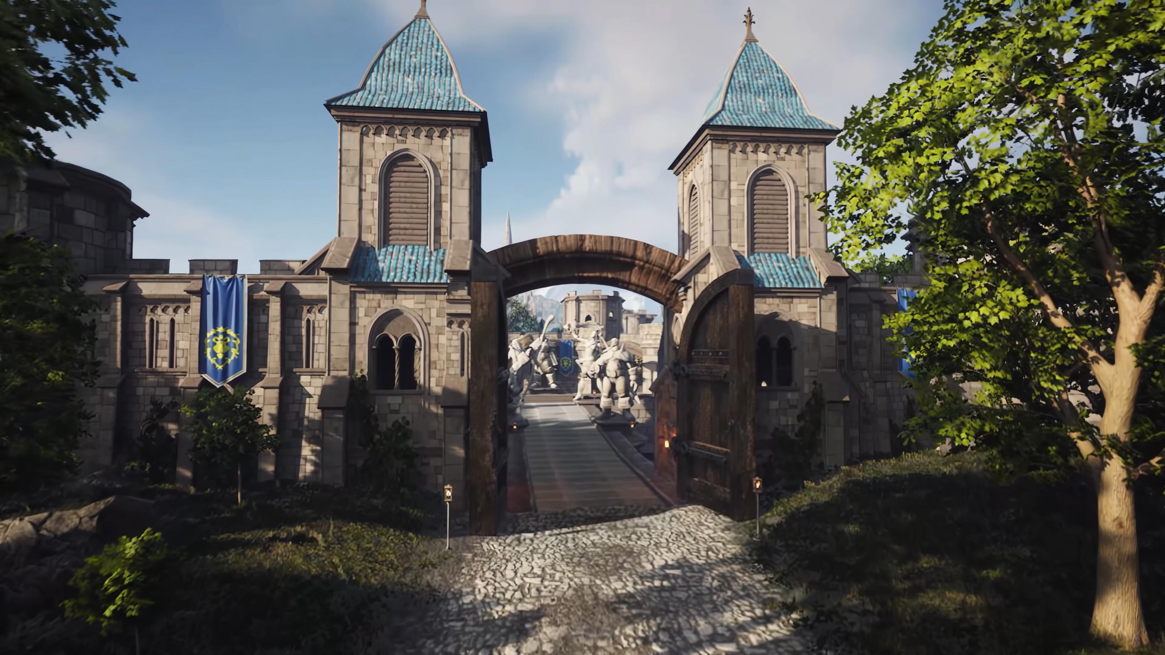 Unreal Engine 4 : David Luchau améliore les zones de WoW avec le RTX Ray Tracing