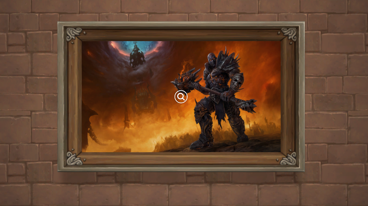 BlizzConline 2021 : Galerie d'art virtuelle