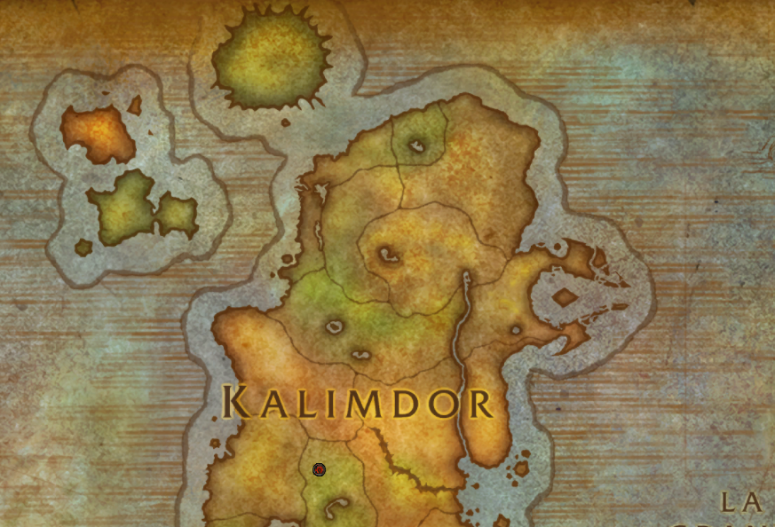 Exploring Azeroth : Kalimdor : Une description de l'ouvrage est disponible