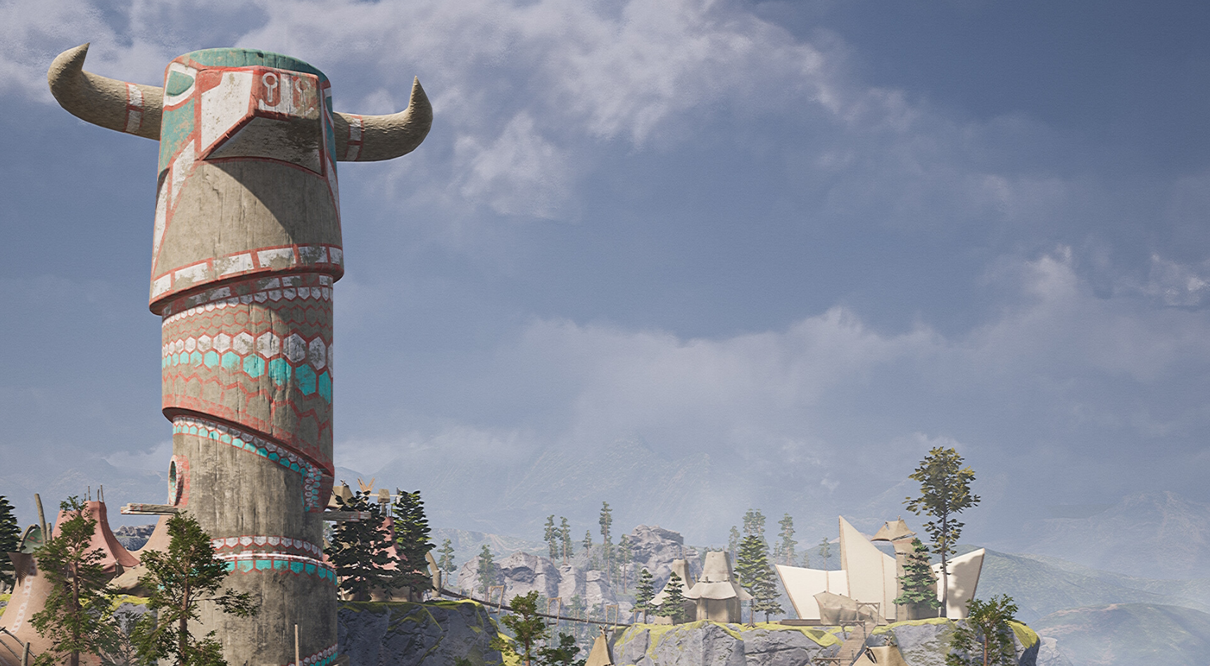 Unreal Engine 4 : Les Pitons-du-Tonnerre par Aleksandr Timoshenko