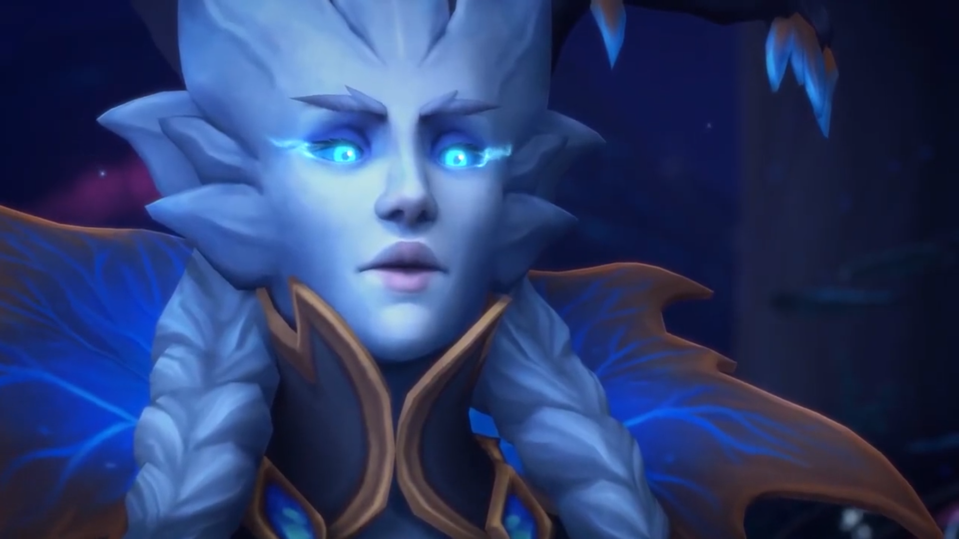 [SPOILERS] Cinématique avec Tyrande Murmevent et la Reine de l'hiver