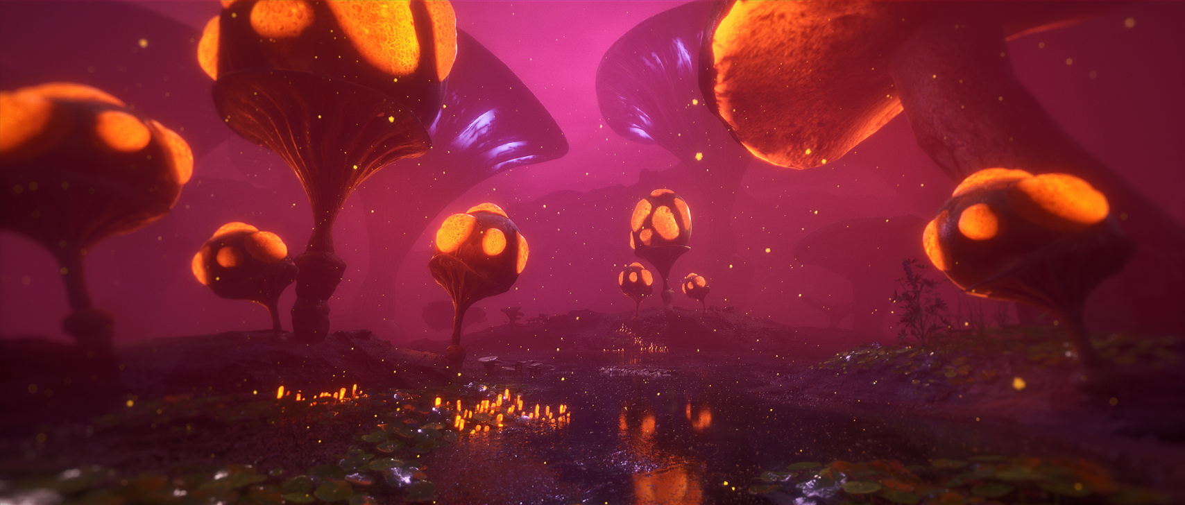 Le Marécage de Zangar recréé sur l’Unreal Engine 5 par Mike Marra