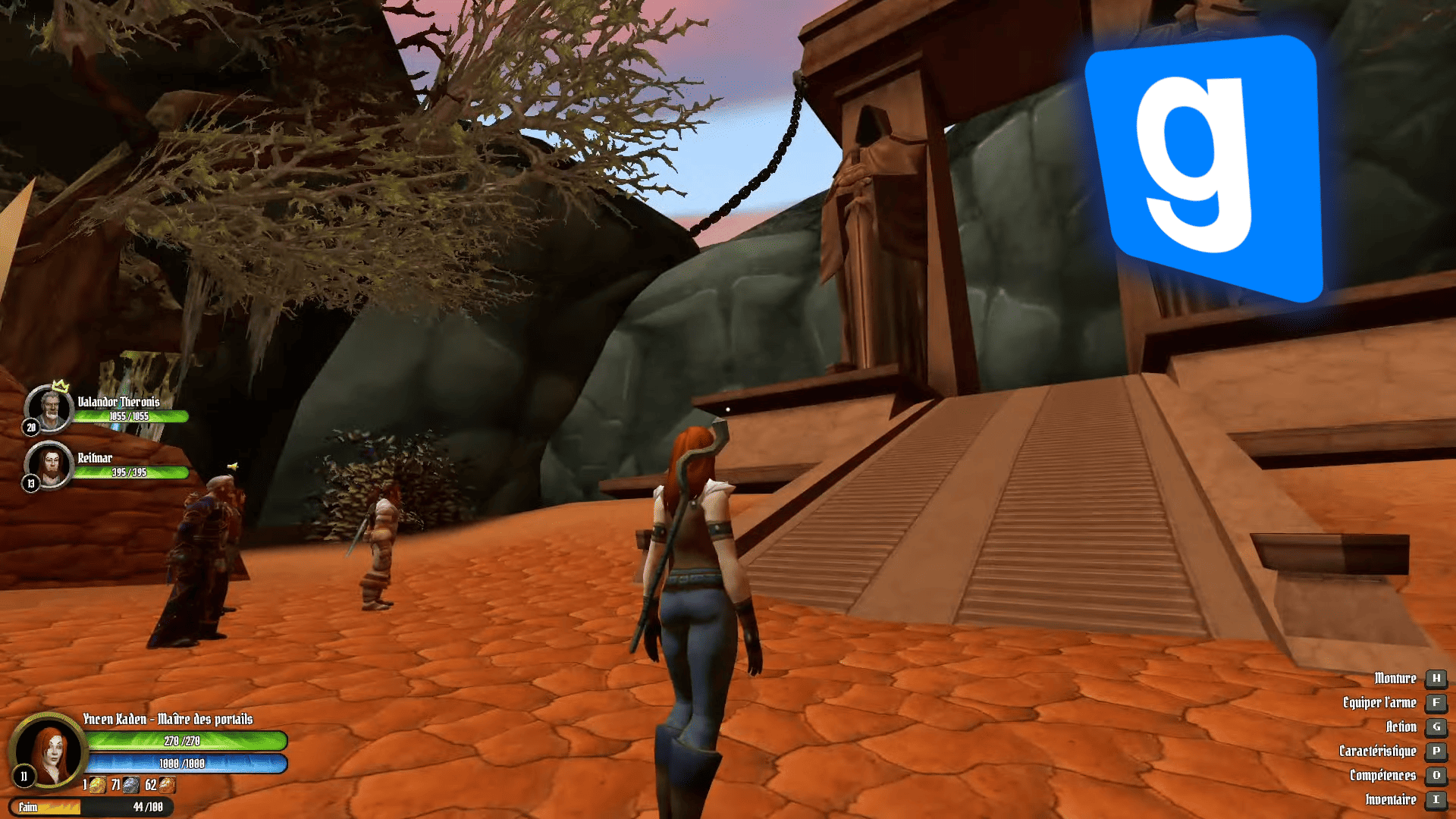 Une vidéo de roleplay WoW...dans Garry's Mod