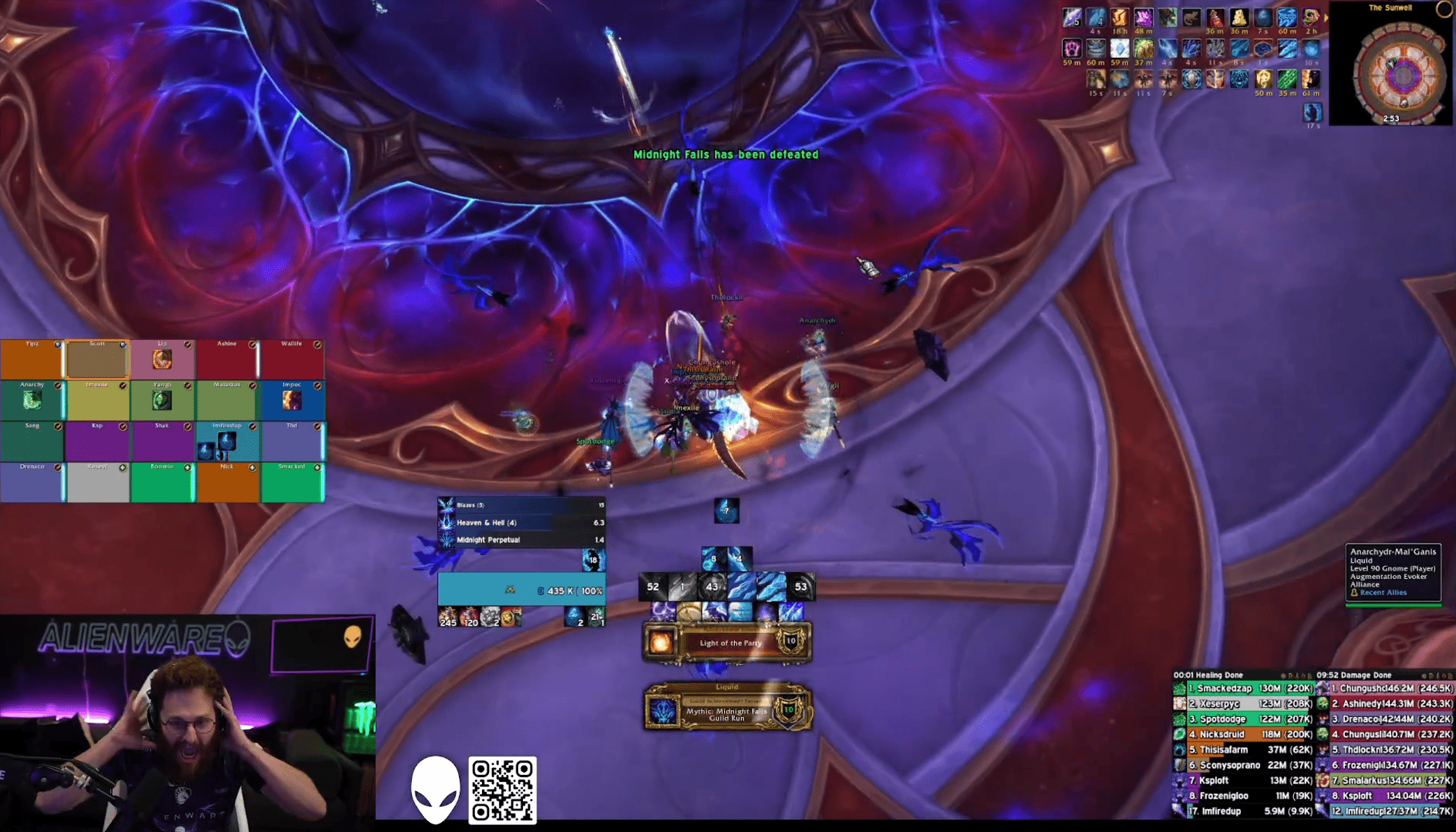 Marche sur Quel'Danas : Liquid termine 1ère en Mythique !