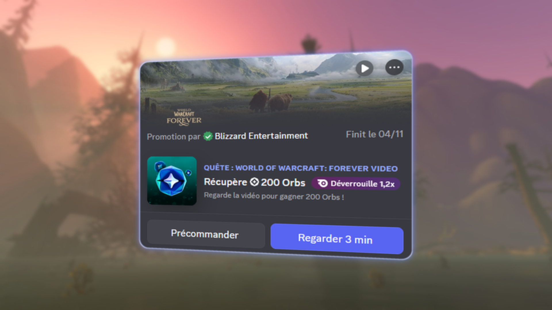 WoW Forever : Une nouvelle quête vous attend sur Discord