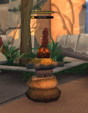 Placez votre curseur sur l'œuf afin de connaître sa progression