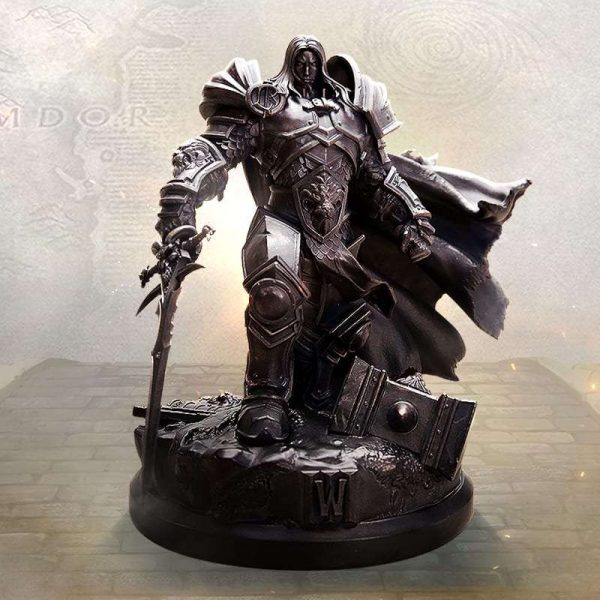 La statuette d'Arthas Menethil (25 cm, en résine)